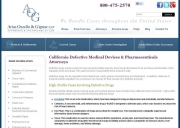 Los Angeles Pradaxa Lawyers - Arias Ozzello & Gignac LLP