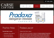 Dallas Pradaxa Lawyers - Carse Law