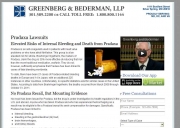 Silver Spring Pradaxa Lawyers - Greenberg & Bederman, LLP