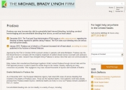 Orlando Pradaxa Lawyers - The Michael Brady Lynch Firm